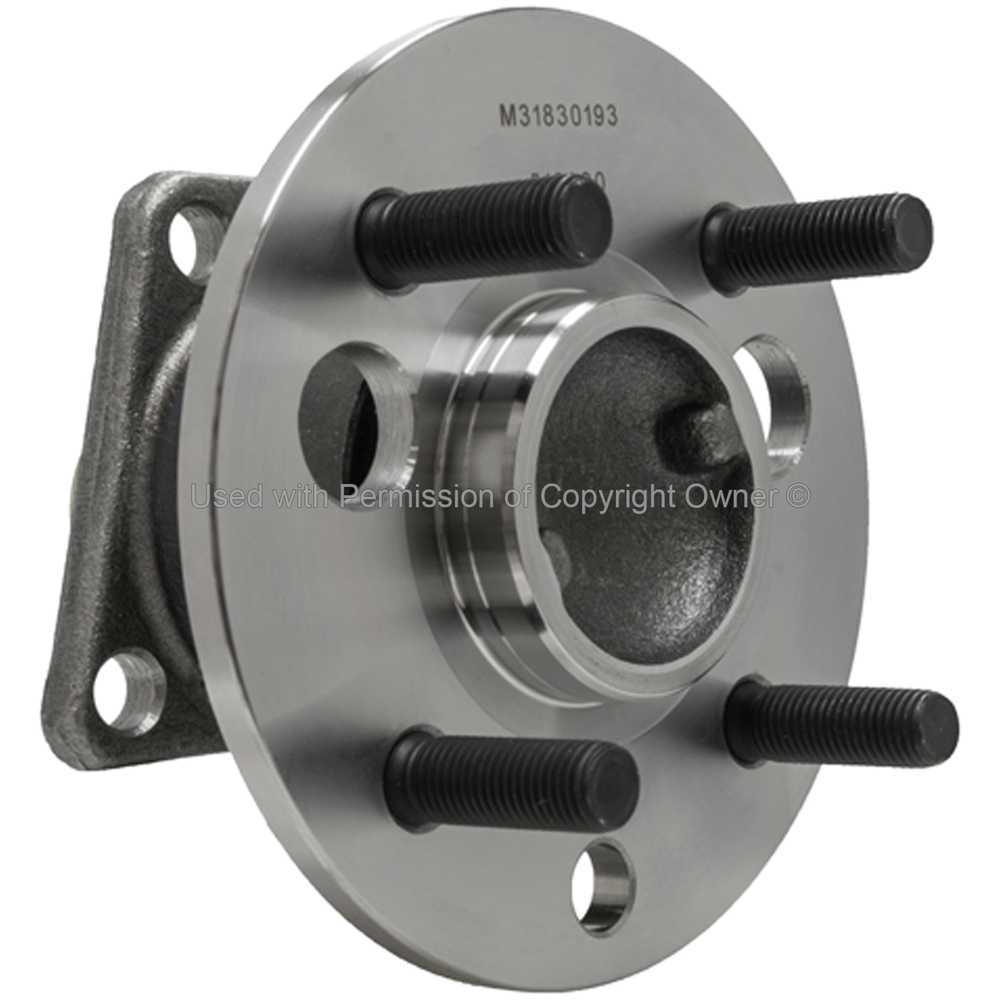 QUALITY-BUILT - Wheel Bearing And Hub Assembly ( Without ABS Brakes, With ABS Brakes, Rear) - MPA WH512000