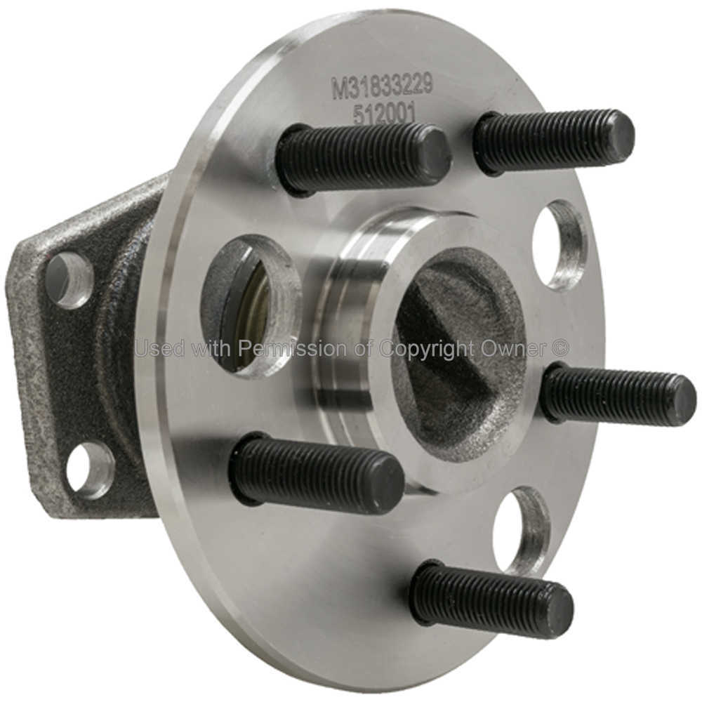 QUALITY-BUILT - Wheel Bearing And Hub Assembly (With ABS Brakes, Rear) - MPA WH512001
