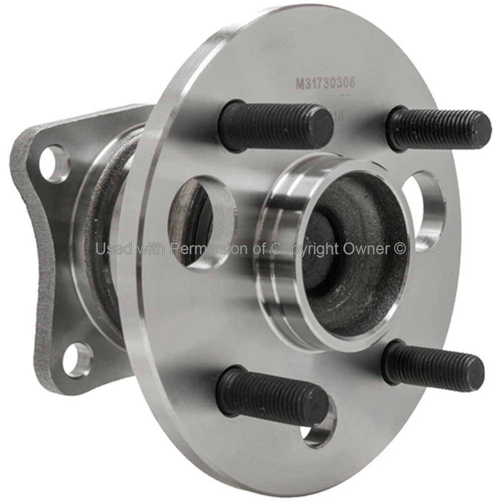 QUALITY-BUILT - Wheel Bearing And Hub Assembly ( Without ABS Brakes, With ABS Brakes, Rear) - MPA WH512018