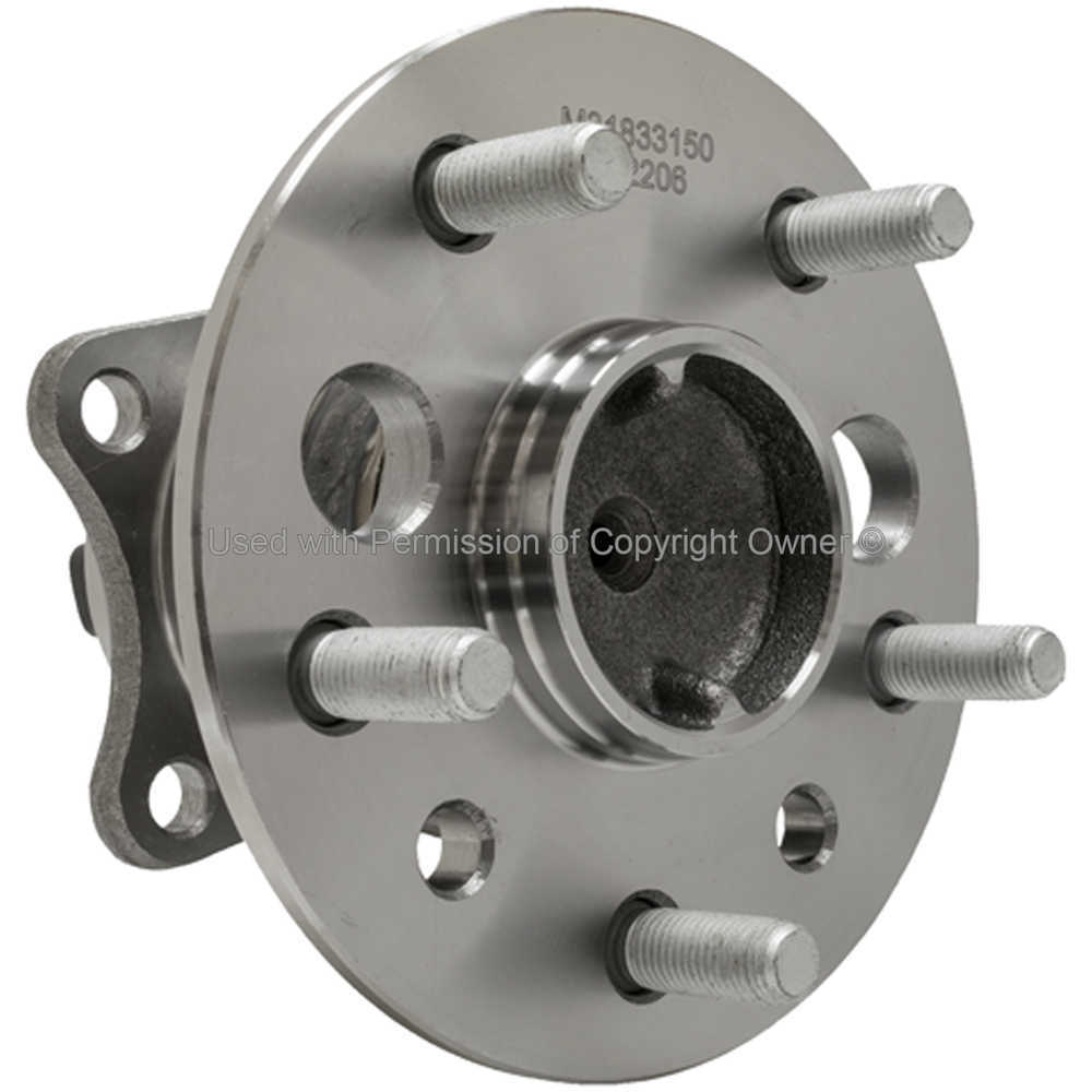 QUALITY-BUILT - Wheel Bearing And Hub Assembly (With ABS Brakes, Rear Left) - MPA WH512206