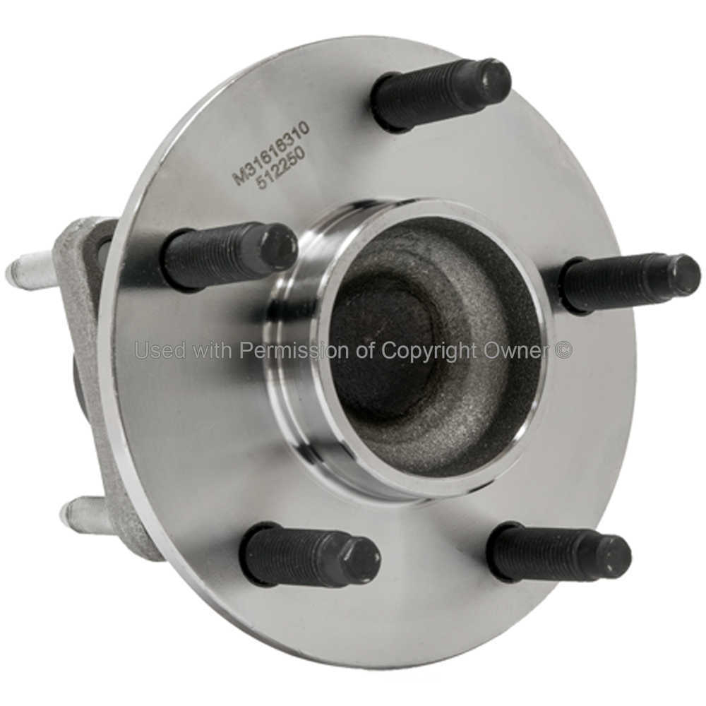 QUALITY-BUILT - Wheel Bearing And Hub Assembly (With ABS Brakes, Rear) - MPA WH512250