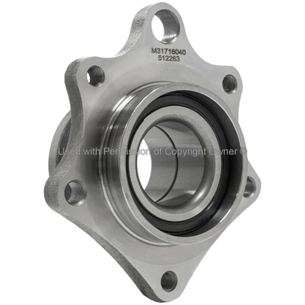 QUALITY-BUILT - Wheel Bearing And Hub Assembly (Rear Left) - MPA WH512263