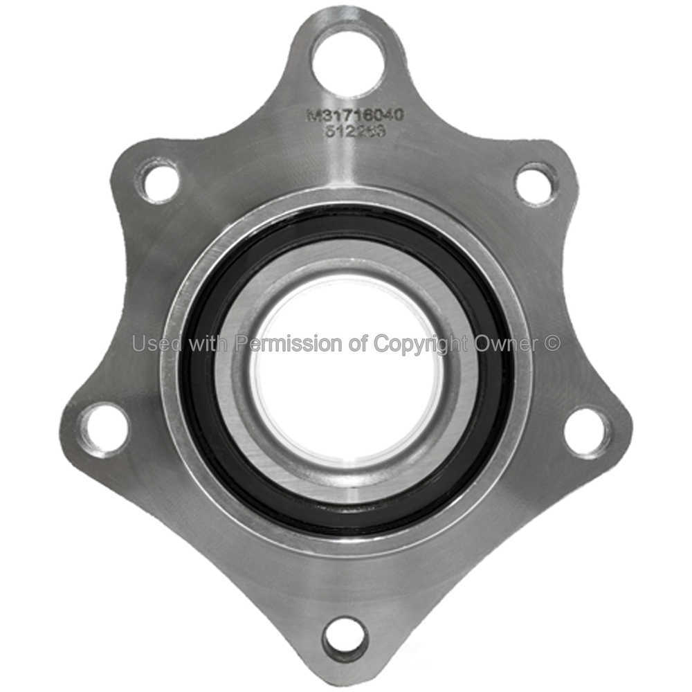 QUALITY-BUILT - Wheel Bearing And Hub Assembly (With ABS Brakes, Rear Left) - MPA WH512263