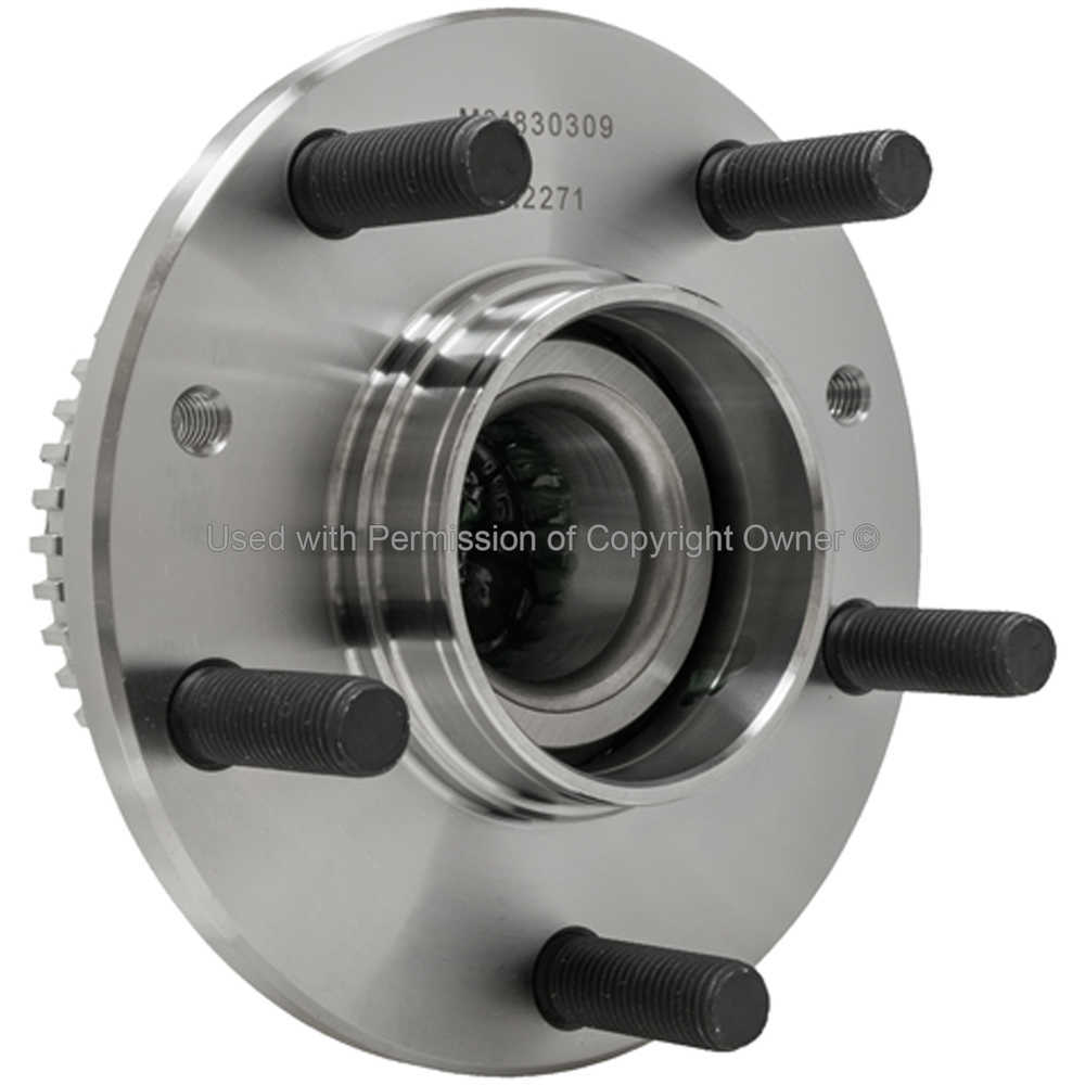 QUALITY-BUILT - Wheel Bearing And Hub Assembly (With ABS Brakes, Rear) - MPA WH512271