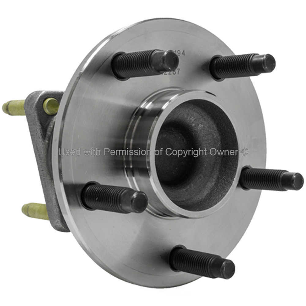 QUALITY-BUILT - Wheel Bearing And Hub Assembly ( Without ABS Brakes, With ABS Brakes, Rear) - MPA WH512287