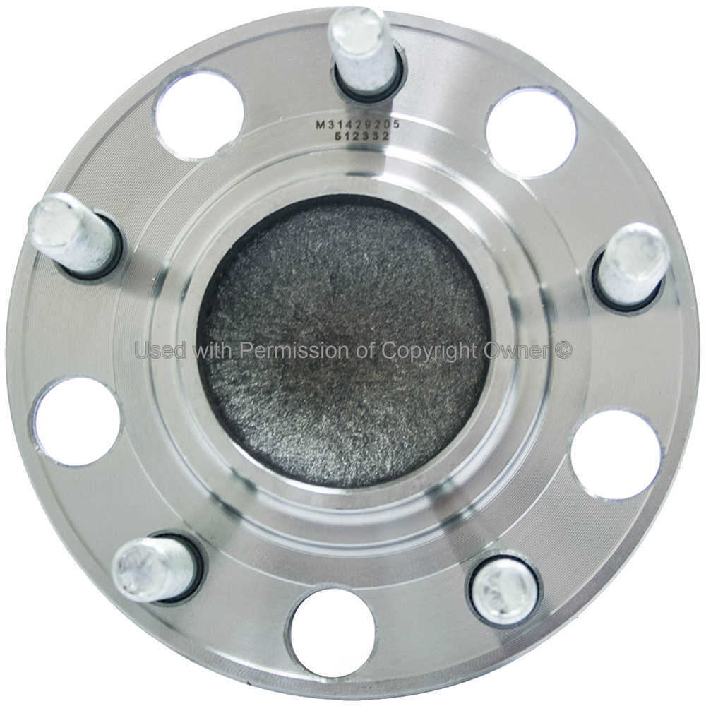 QUALITY-BUILT - Wheel Bearing And Hub Assembly (With ABS Brakes, Rear) - MPA WH512332