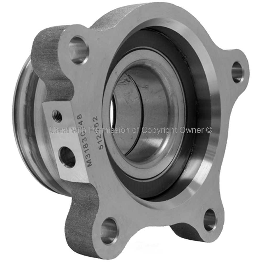 QUALITY-BUILT - Wheel Bearing And Hub Assembly (Rear Left) - MPA WH512352