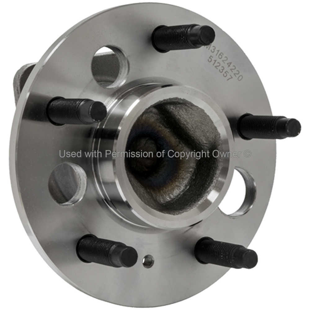 QUALITY-BUILT - Wheel Bearing And Hub Assembly (With ABS Brakes, Rear) - MPA WH512357
