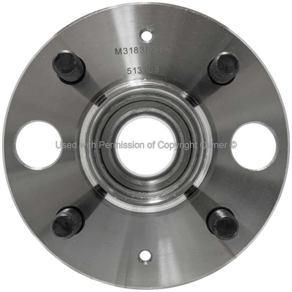 QUALITY-BUILT - Wheel Bearing And Hub Assembly (With ABS Brakes, Rear) - MPA WH513105
