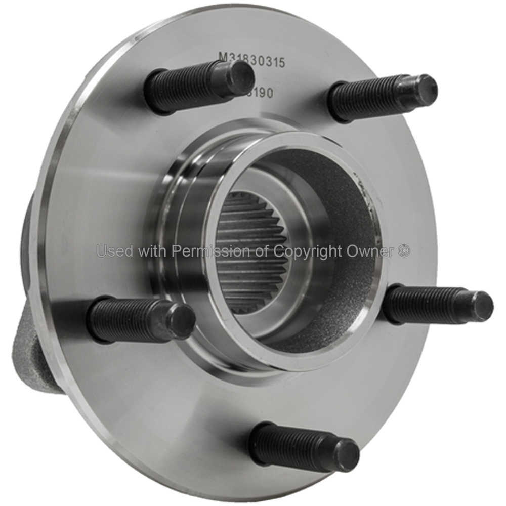 QUALITY-BUILT - Wheel Bearing And Hub Assembly ( Without ABS Brakes, With ABS Brakes, Front) - MPA WH513190
