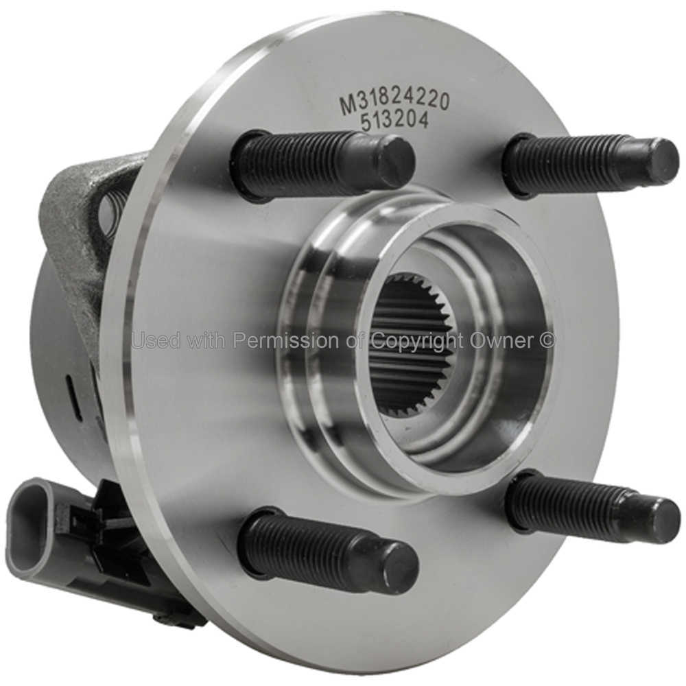 QUALITY-BUILT - Wheel Bearing And Hub Assembly (With ABS Brakes, Front) - MPA WH513204