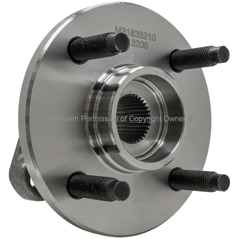 QUALITY-BUILT - Wheel Bearing And Hub Assembly ( Without ABS Brakes, With ABS Brakes, Front) - MPA WH513205
