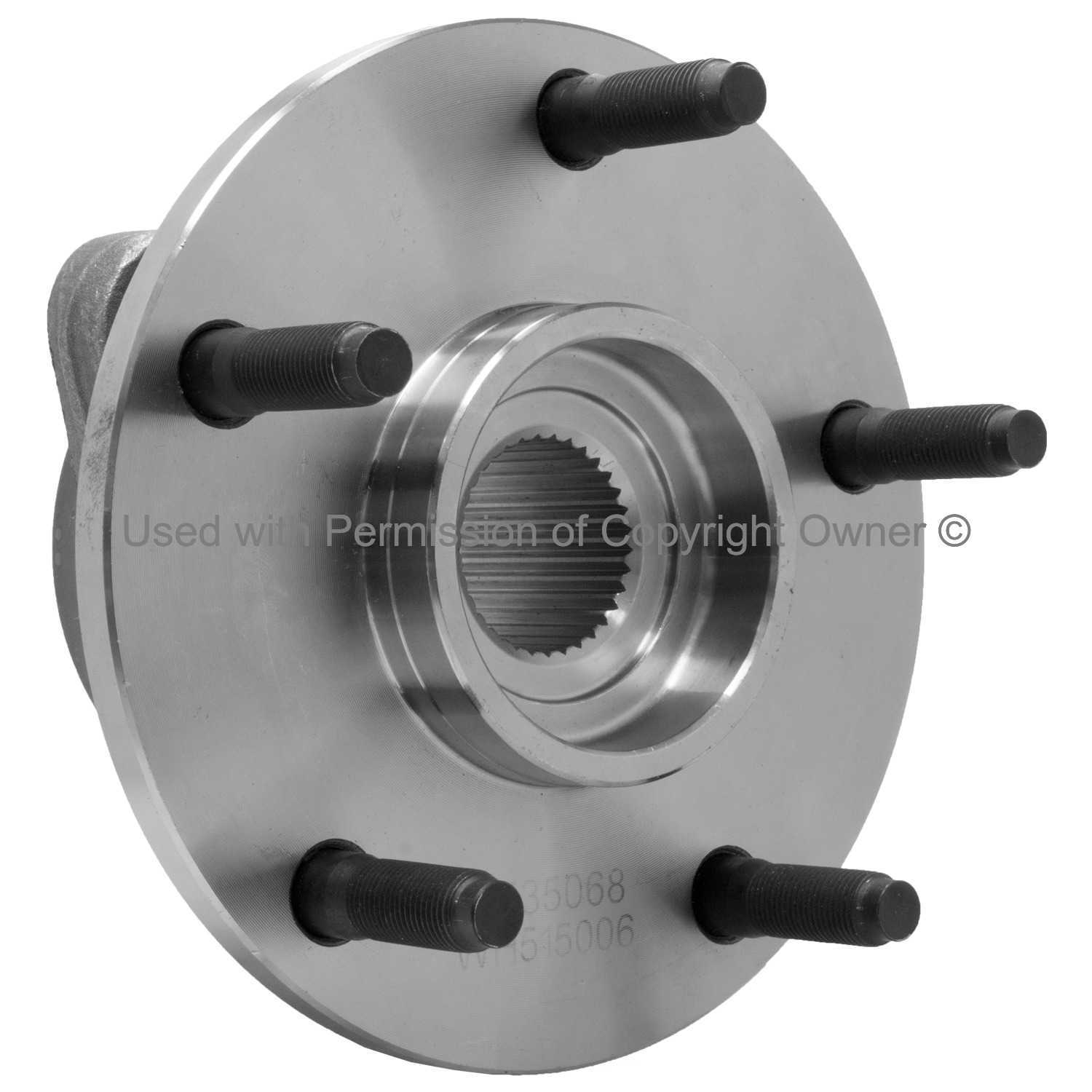 QUALITY-BUILT - Wheel Bearing And Hub Assembly (With ABS Brakes, Front) - MPA WH515006