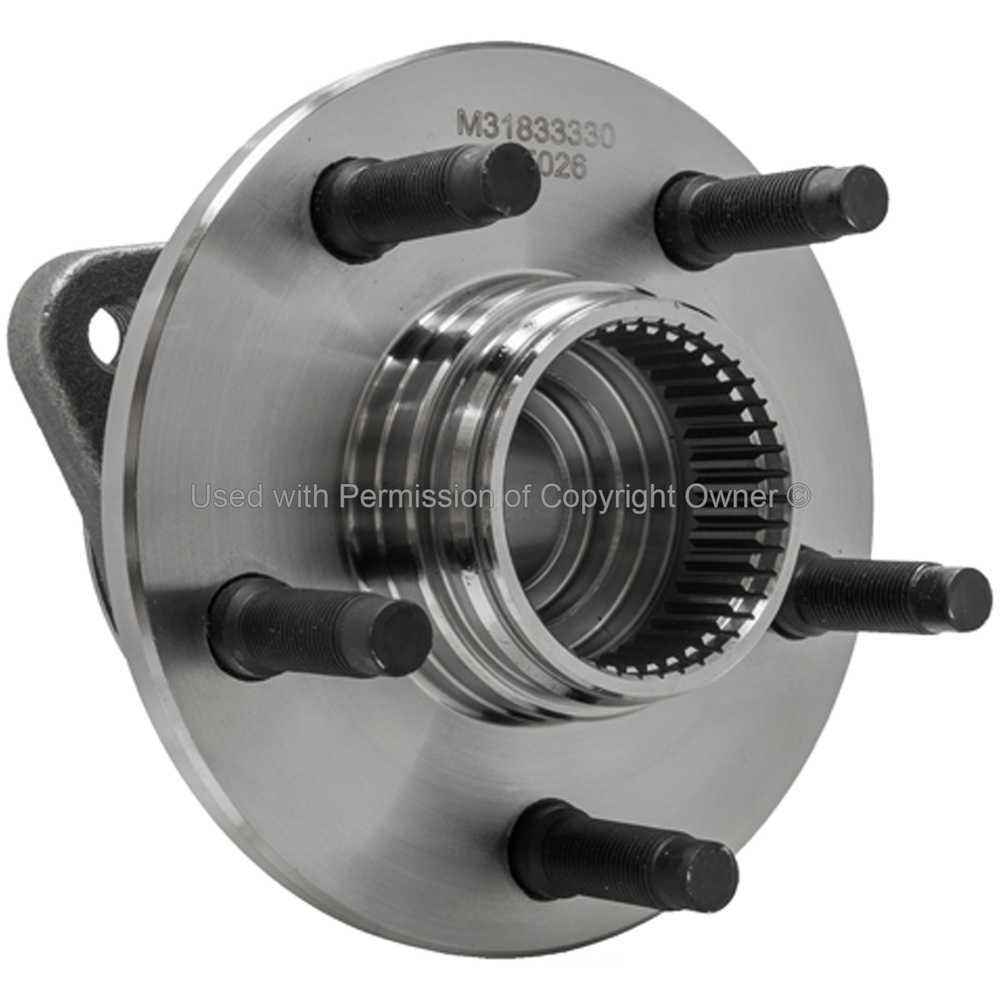 QUALITY-BUILT - Wheel Bearing And Hub Assembly (With ABS Brakes, Front) - MPA WH515026