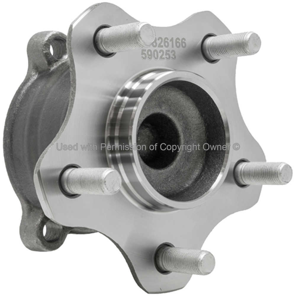 QUALITY-BUILT - Wheel Bearing And Hub Assembly (With ABS Brakes, Rear) - MPA WH590253
