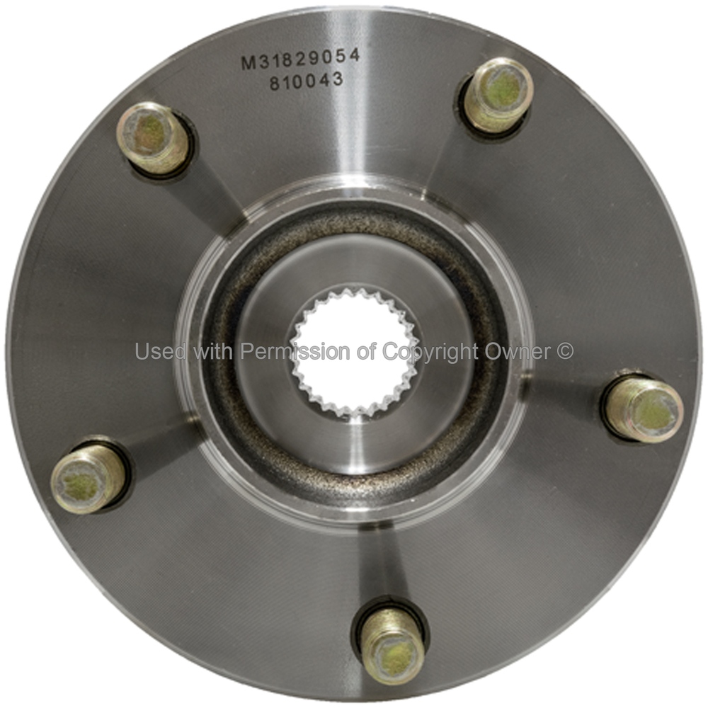 QUALITY-BUILT - Wheel Bearing And Hub Assembly - MPA WH810043