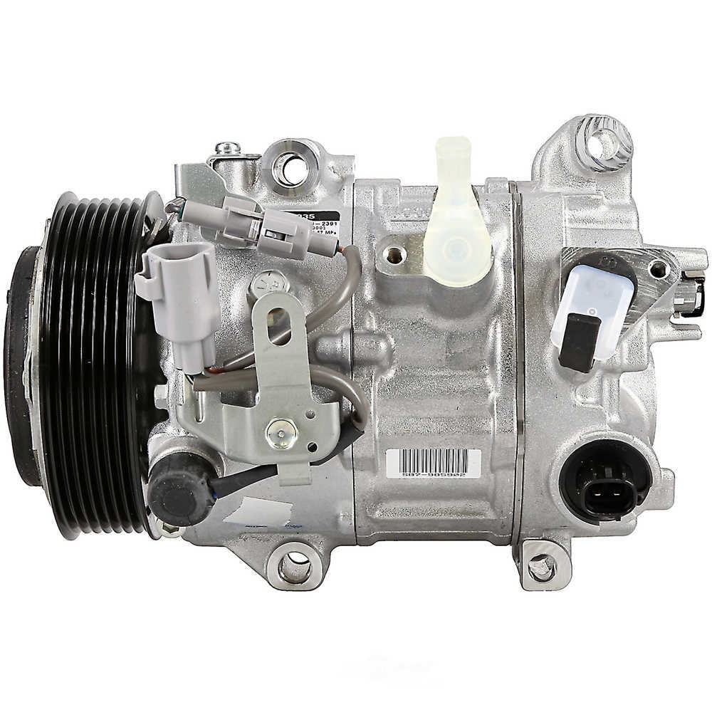 DENSO - NEW Compressor w/Clutch - NDE - 471-1035