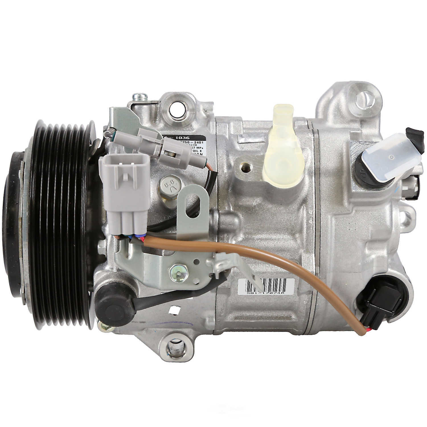 DENSO - NEW Compressor w/Clutch - NDE - 471-1036