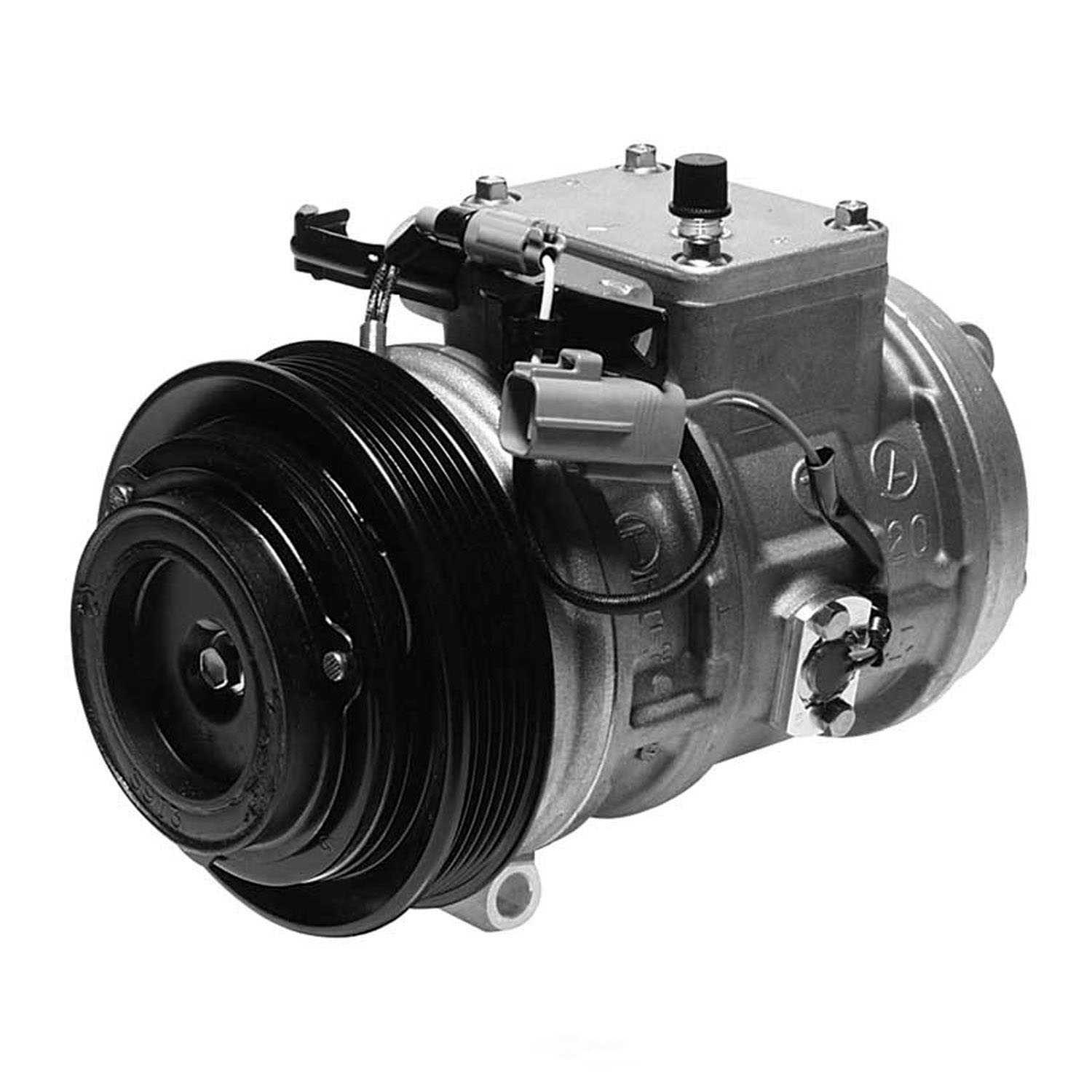 DENSO - NEW Compressor w/Clutch - NDE 471-1150