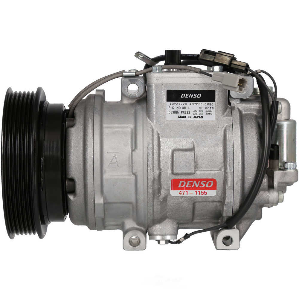 DENSO - NEW Compressor w/Clutch - NDE 471-1155