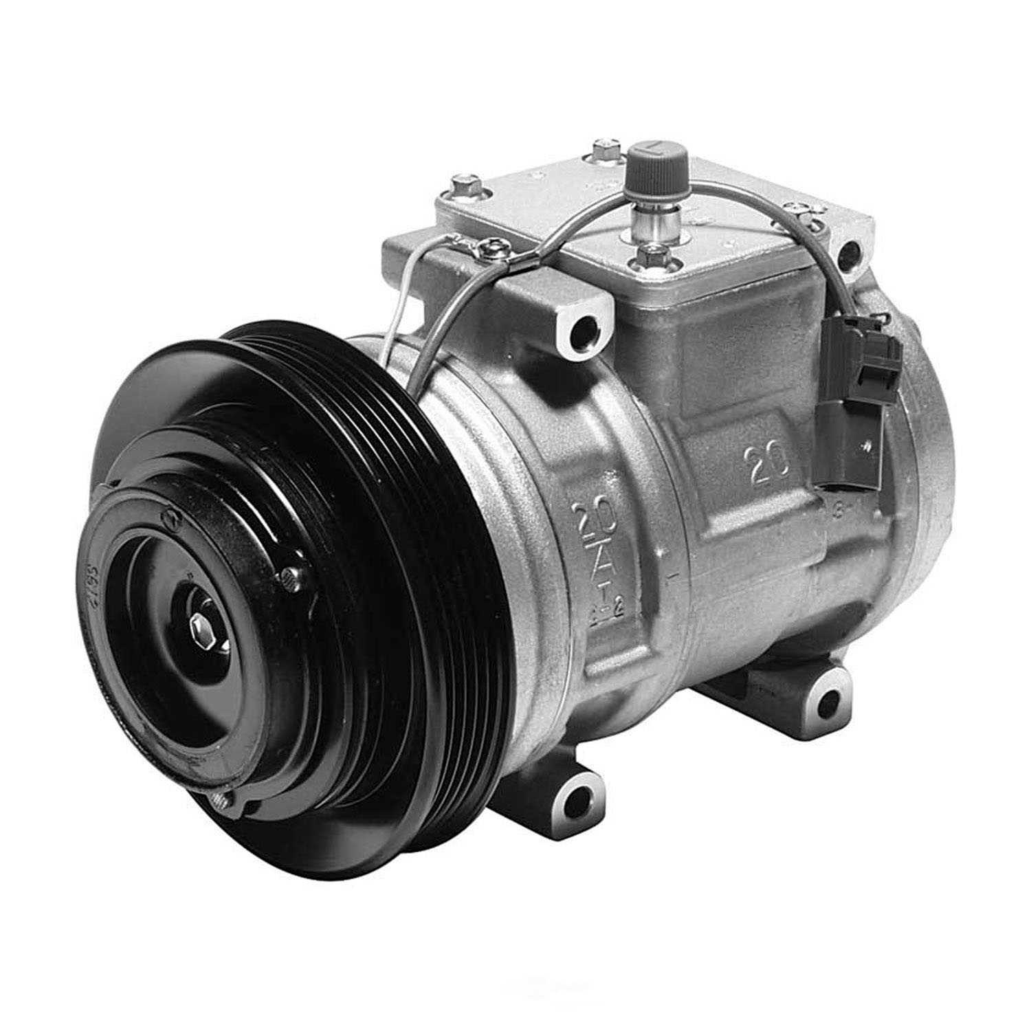DENSO - NEW Compressor w/Clutch - NDE 471-1182