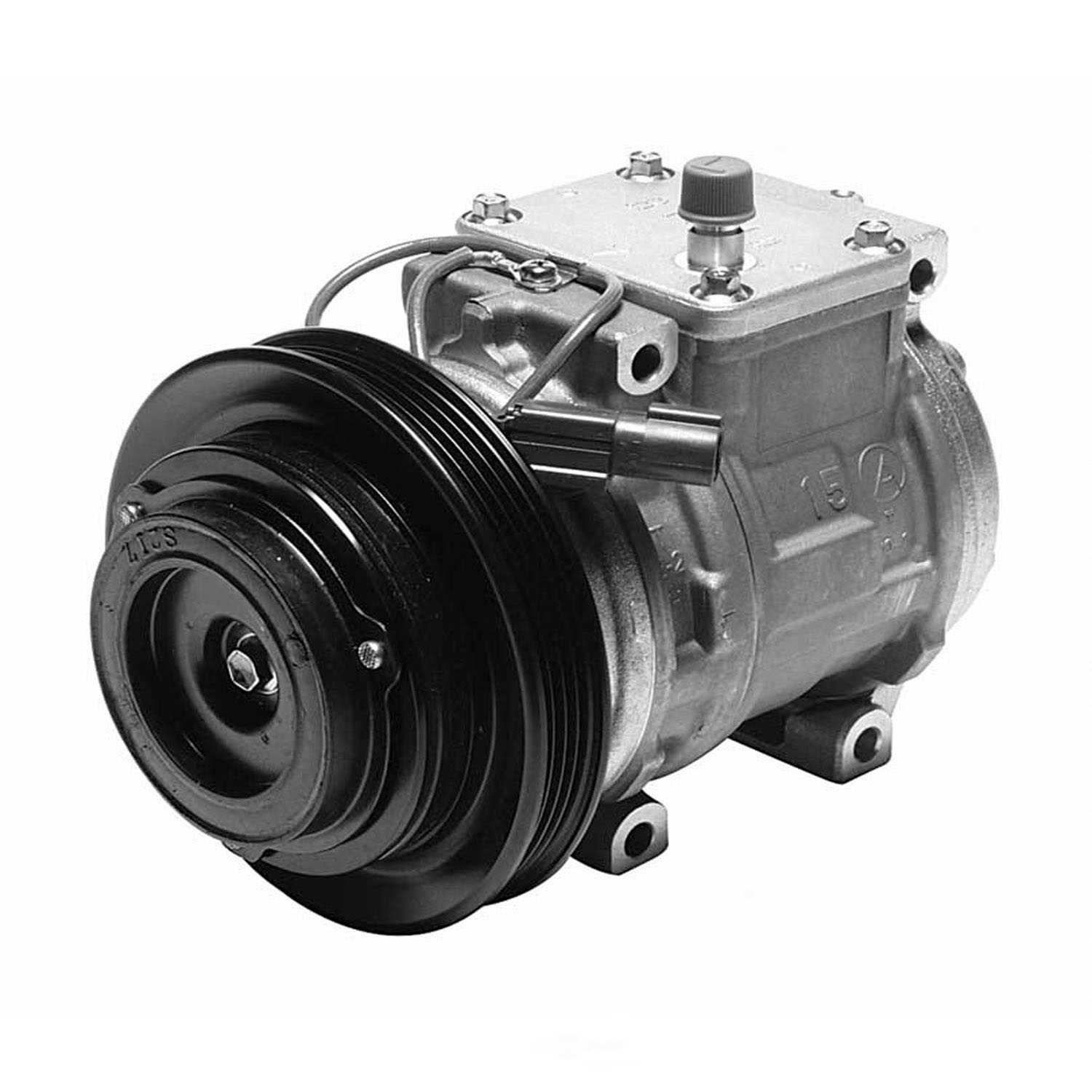DENSO - NEW Compressor w/Clutch - NDE - 471-1193
