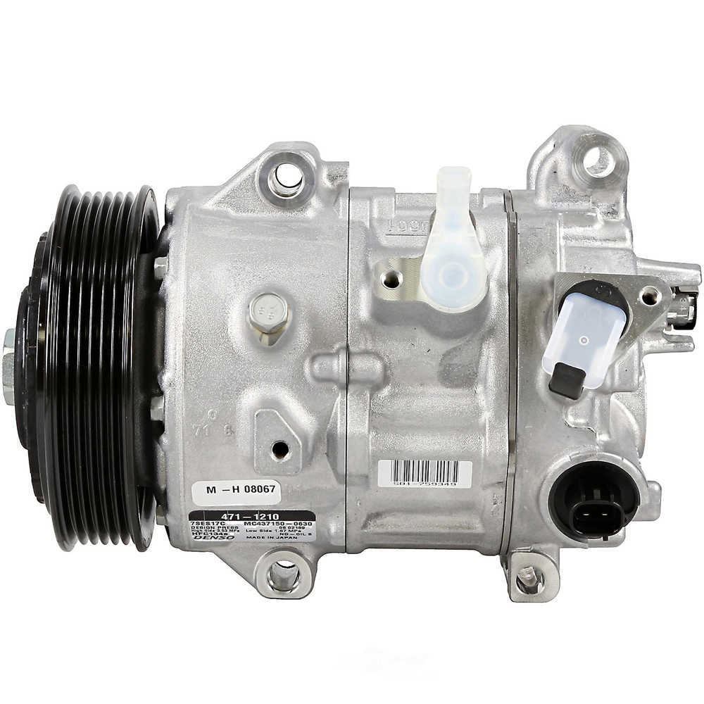 DENSO - NEW Compressor w/Clutch - NDE - 471-1210