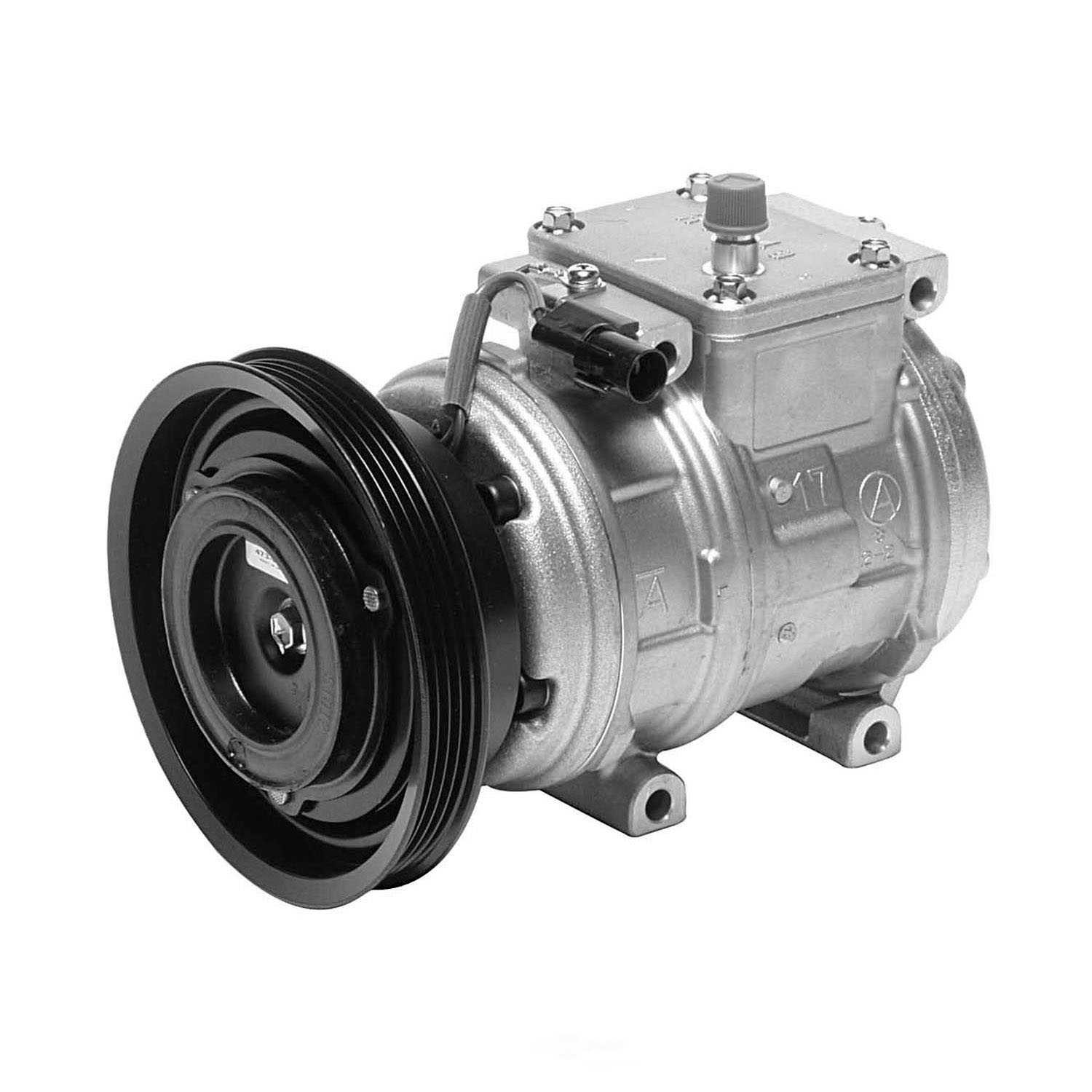DENSO - NEW Compressor w/Clutch - NDE - 471-1307