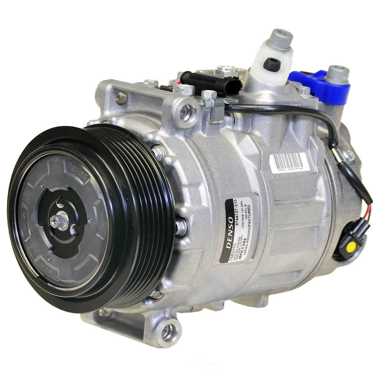 DENSO - NEW Compressor w/Clutch - NDE 471-1474