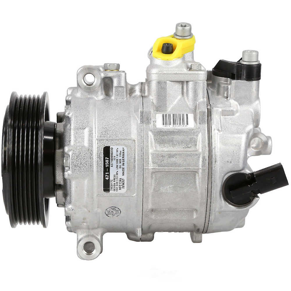 DENSO - NEW Compressor w/Clutch - NDE - 471-1507