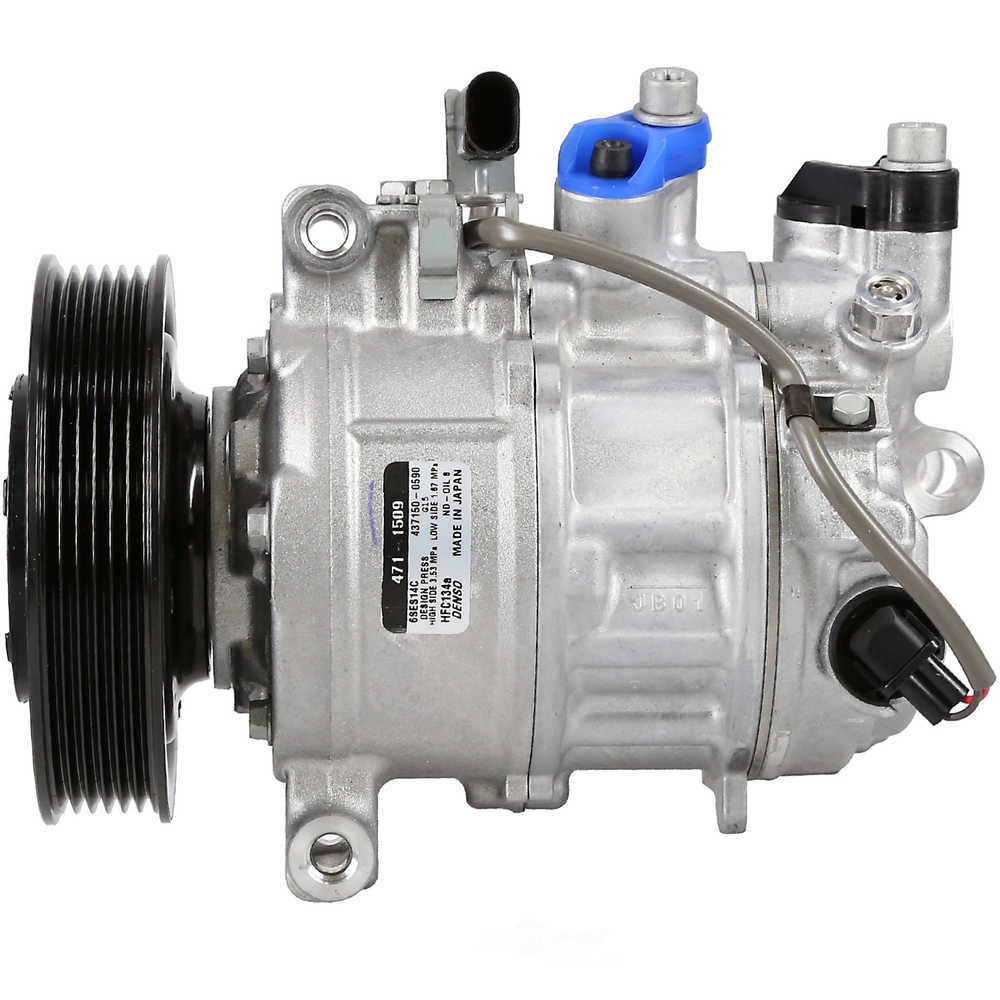 DENSO - NEW Compressor w/Clutch - NDE - 471-1509