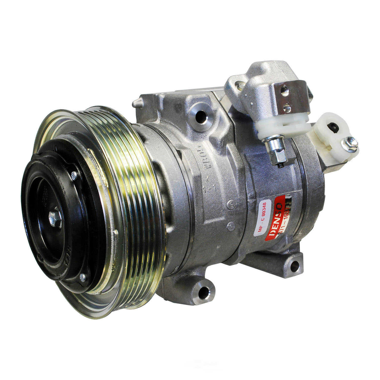 DENSO - NEW Compressor w/Clutch - NDE 471-1637