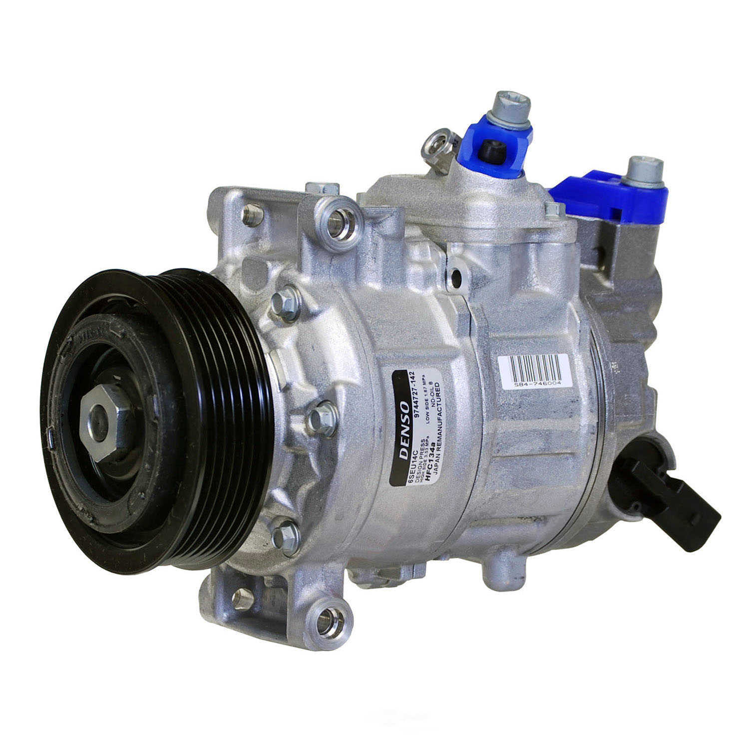 DENSO - NEW Compressor w/Clutch - NDE - 471-1691