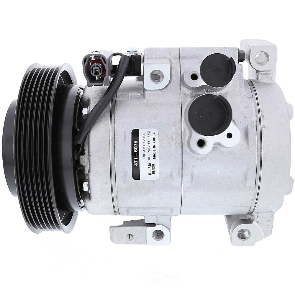 DENSO - NEW Compressor w/Clutch - NDE - 471-6075
