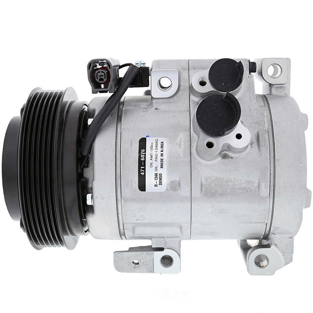 DENSO - NEW Compressor w/Clutch - NDE - 471-6076