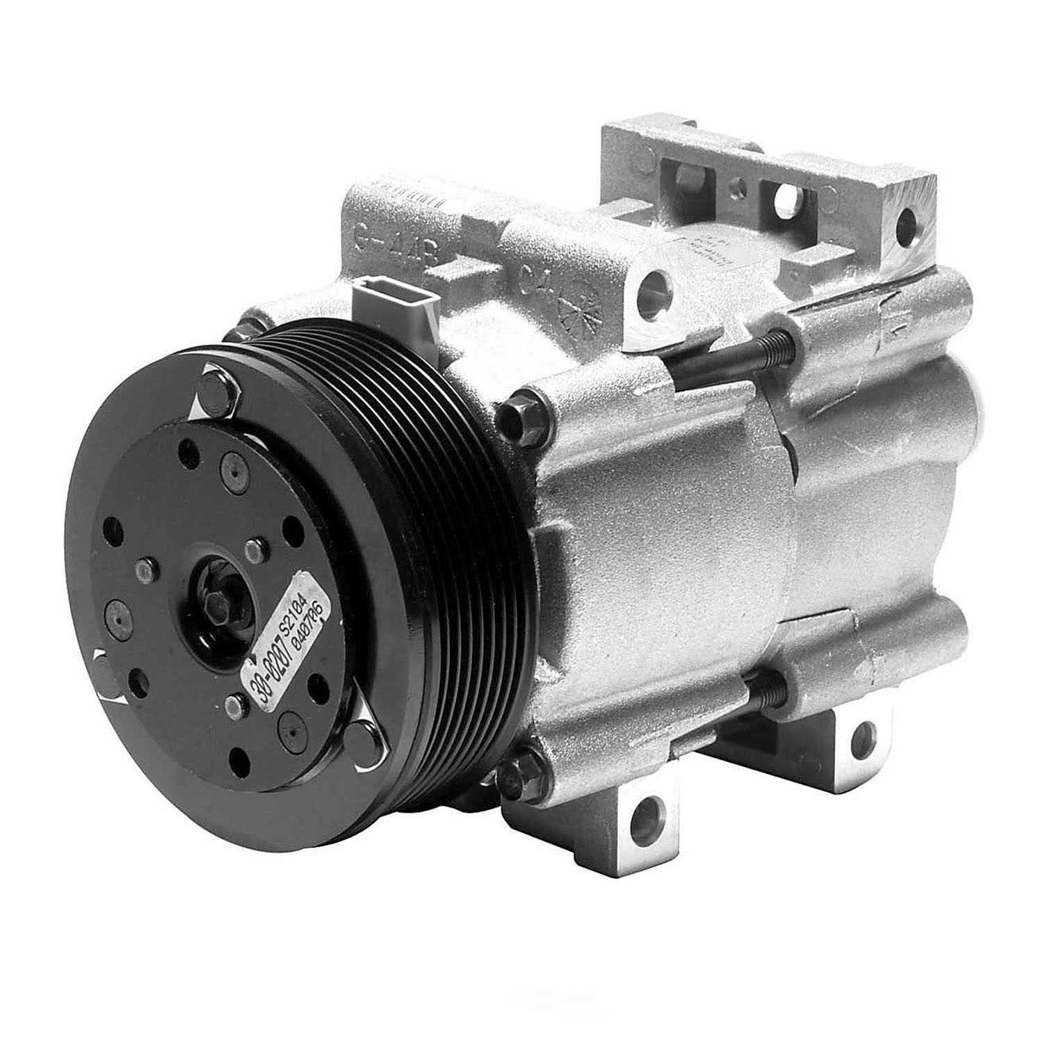 DENSO - NEW Compressor w/Clutch - NDE - 471-8147
