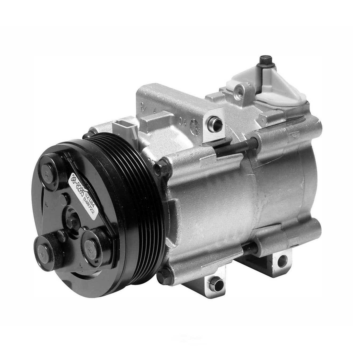 DENSO - NEW Compressor w/Clutch - NDE - 471-8151