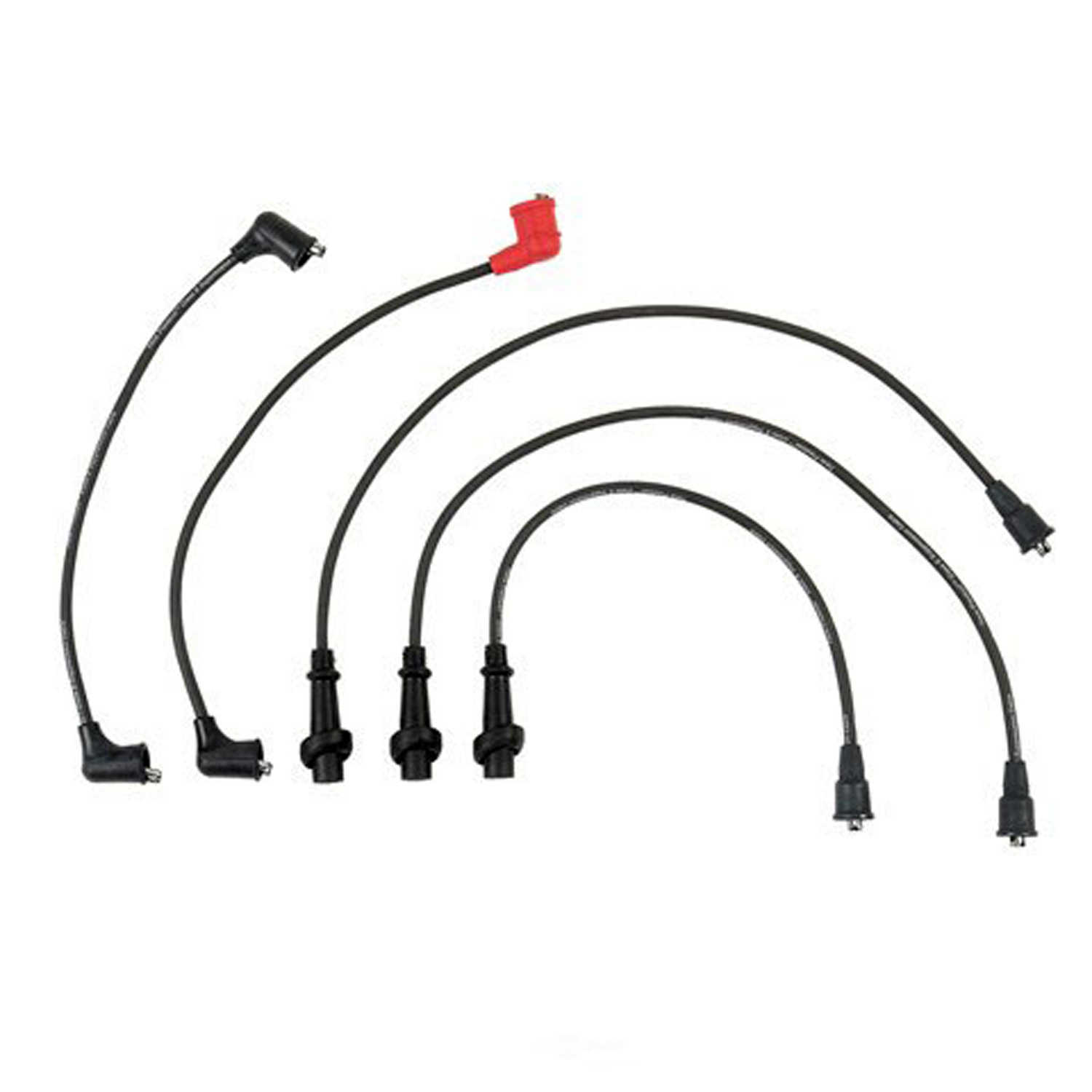 DENSO - 7mm Spark Plug Wire Set - NDE 671-3004