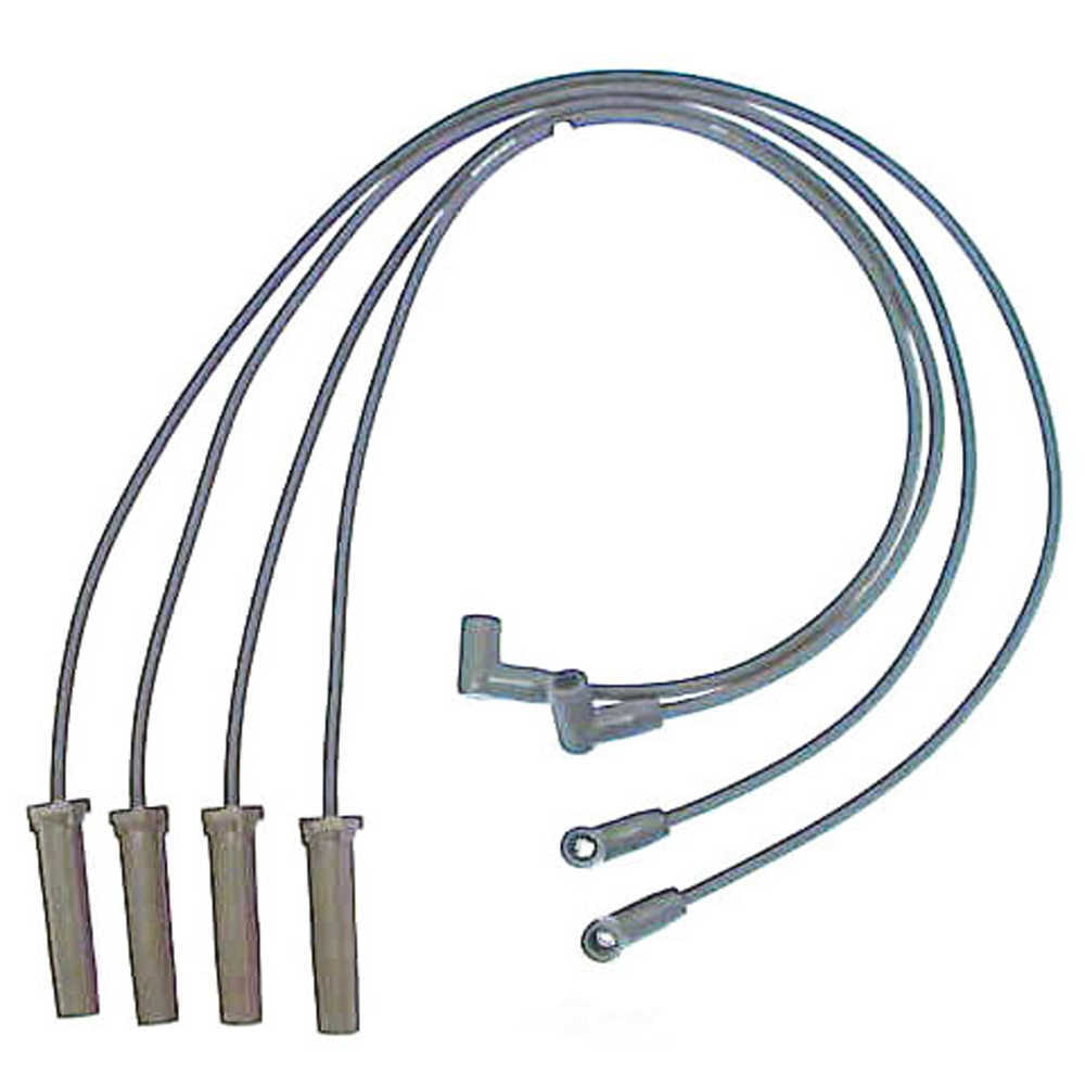 DENSO - 7mm Spark Plug Wire Set - NDE 671-4045