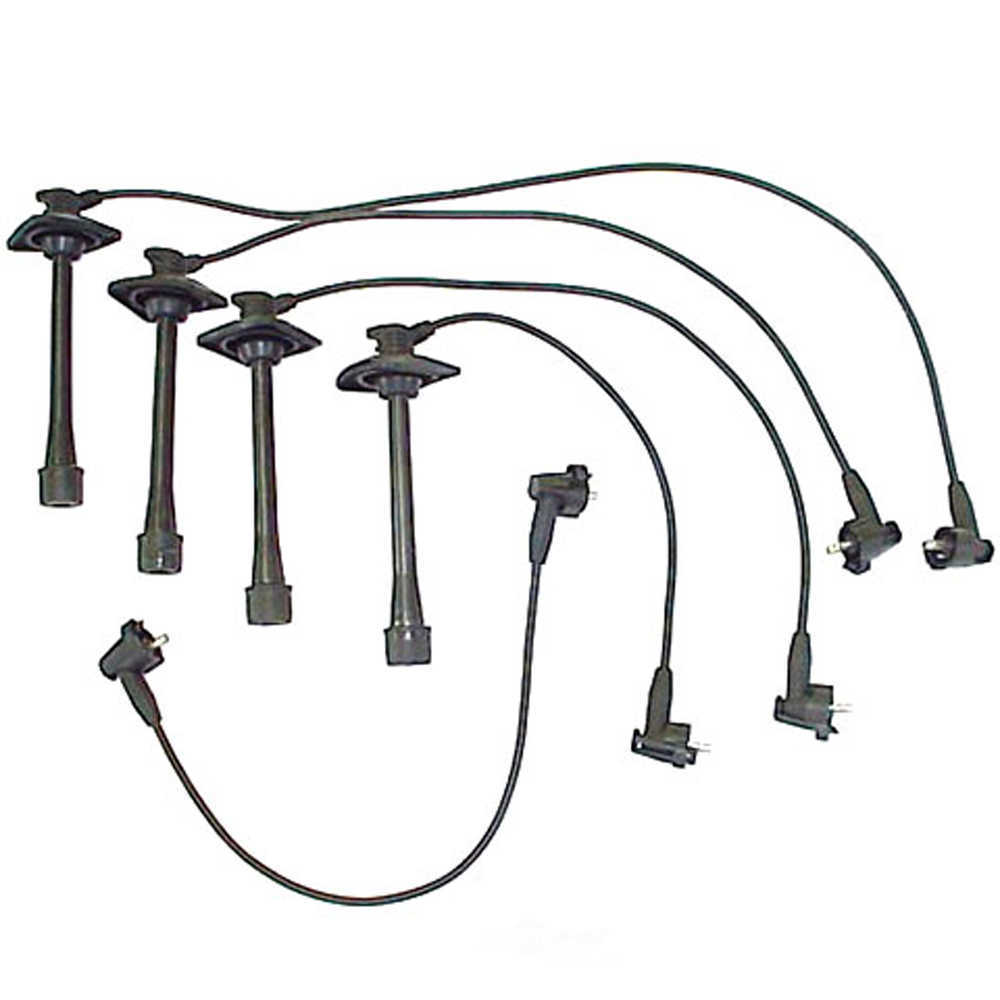 DENSO - 5mm Spark Plug Wire Set - NDE - 671-4145