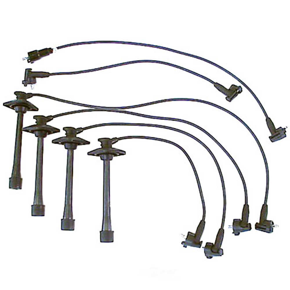 DENSO - 5mm Spark Plug Wire Set - NDE 671-4151