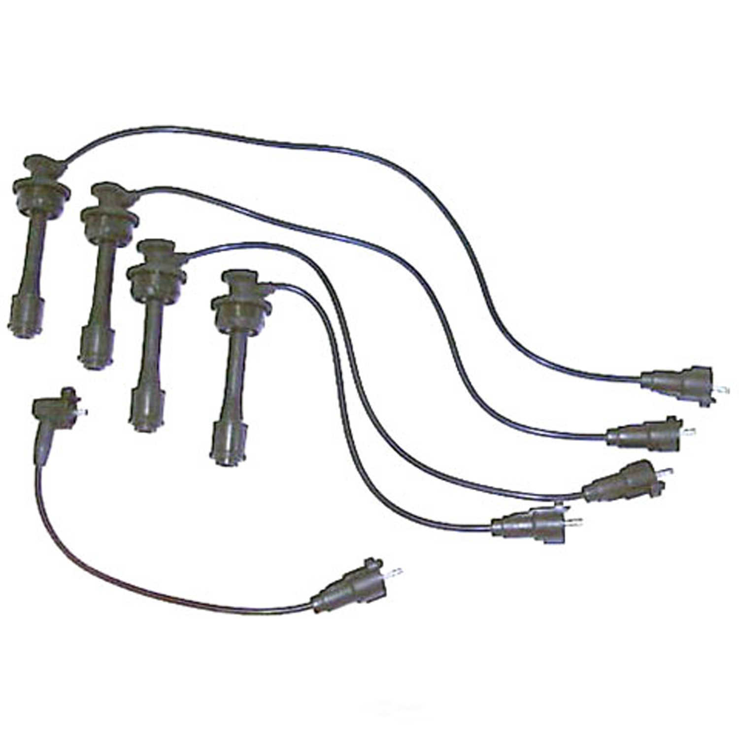 DENSO - 5mm Spark Plug Wire Set - NDE 671-4154