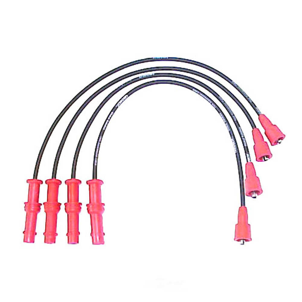 DENSO - 7mm Spark Plug Wire Set - NDE 671-4234