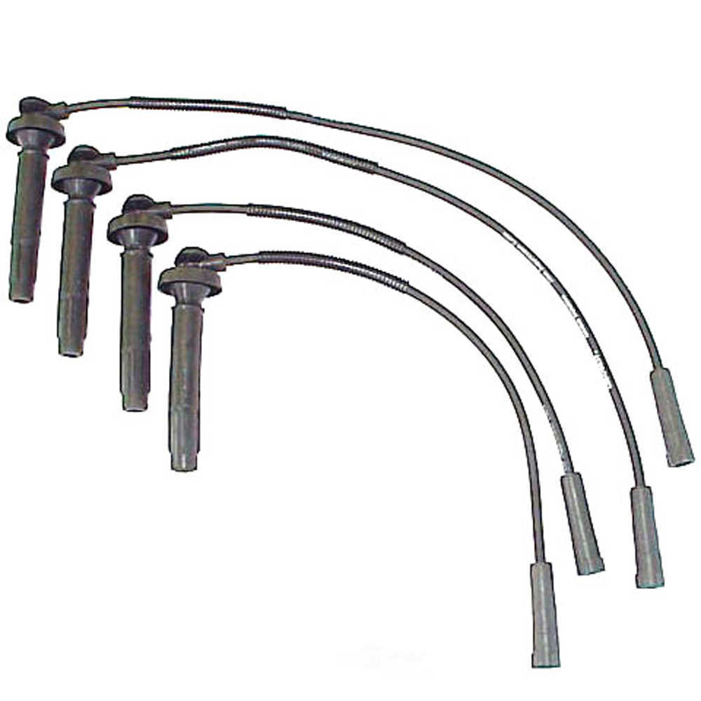 DENSO - 7mm Spark Plug Wire Set - NDE 671-4246