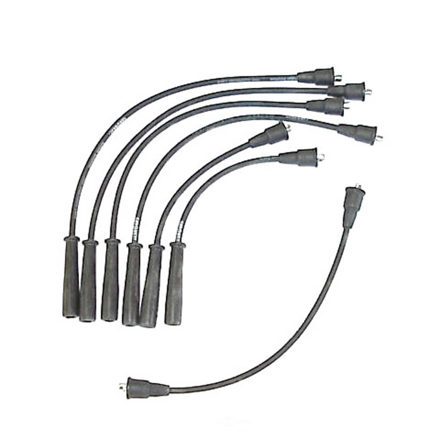 DENSO - 7mm Spark Plug Wire Set - NDE 671-6002