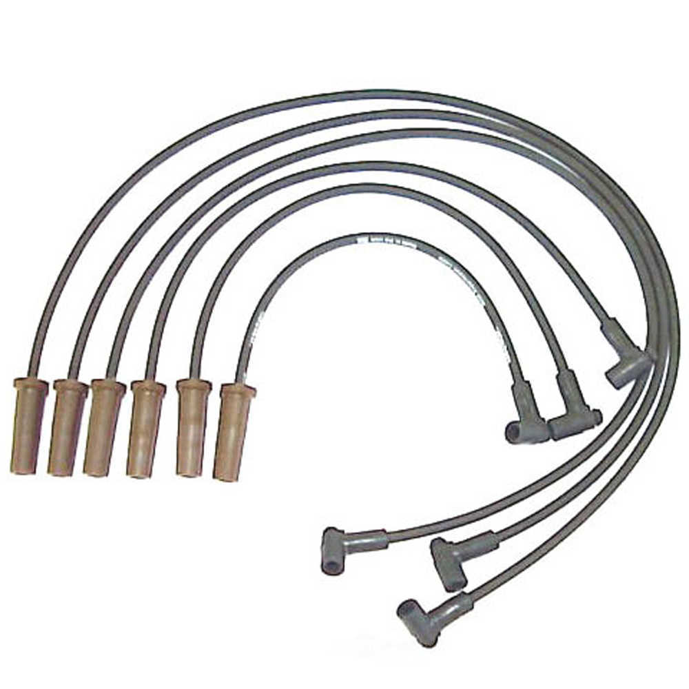 DENSO - 8mm Spark Plug Wire Set - NDE 671-6009