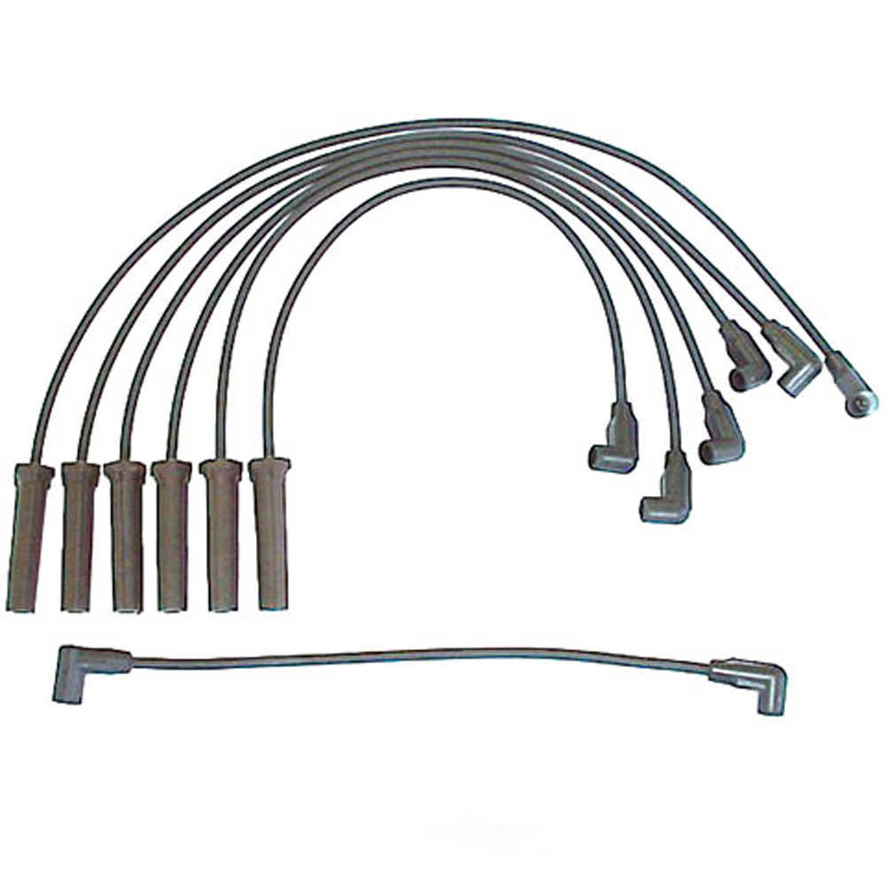 DENSO - 7mm Spark Plug Wire Set - NDE - 671-6012