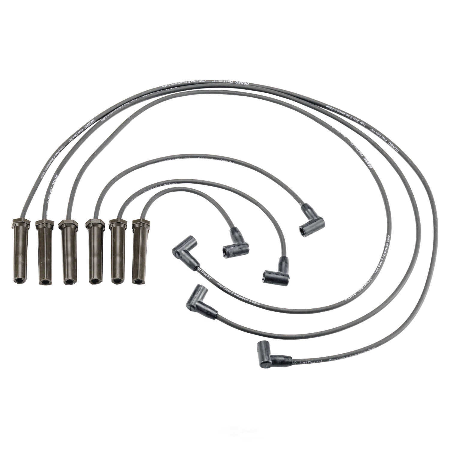 DENSO - 7mm Spark Plug Wire Set - NDE - 671-6015