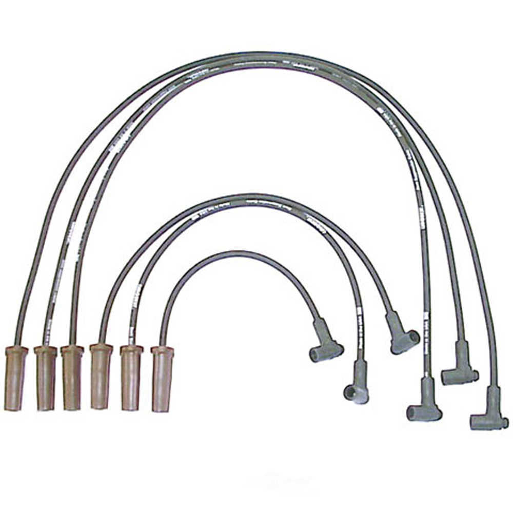 DENSO - 8mm Spark Plug Wire Set - NDE - 671-6034