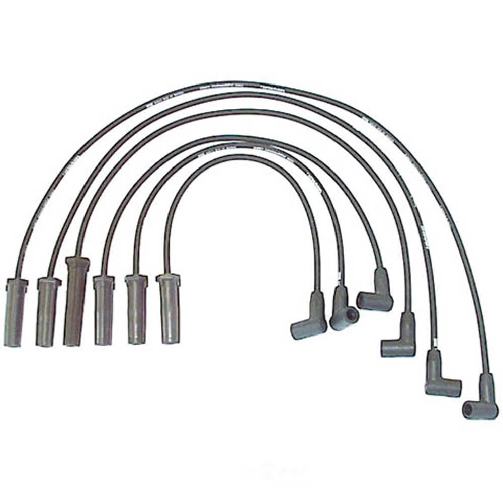 DENSO - 7mm Spark Plug Wire Set - NDE - 671-6041